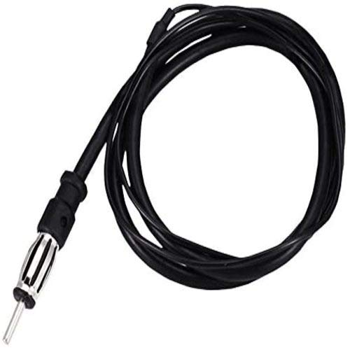 Dual Electronics MAW40 Universal Soft Wire Flexible Long Range Marine Antenna AM/FM Radio Antenna Black Soft Wire Marine Antenna Black