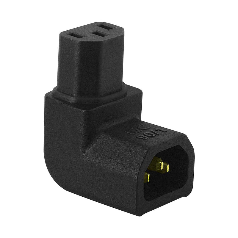 AudioQuest IEC901 Female to Right-Angle Male IEC Adapter