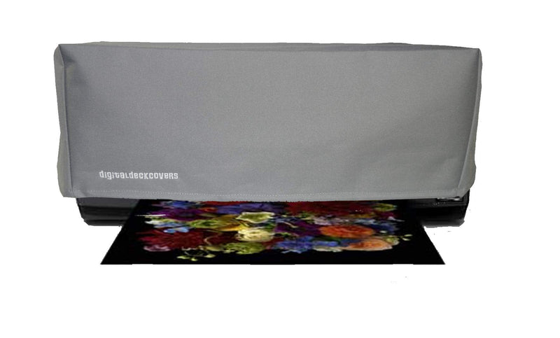 DigitalDeckCovers Printer Dust Cover & Protector for Epson SureColor P800 / Stylus Pro 3800 / 3880 Printers [Antistatic, Water Resistant, Heavy Duty Fabric, Dust-Proof, Silver]