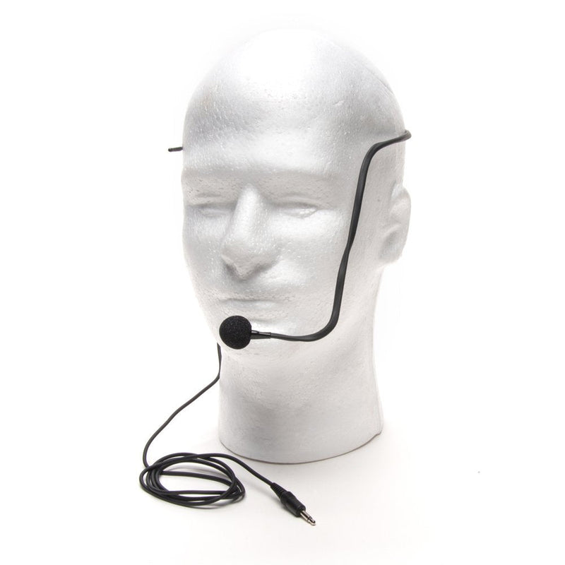 Azden HS-9 Omni-Directional Headset Microphone with 3.5 mm TS Male Connector for Use with Wireless Transmitters