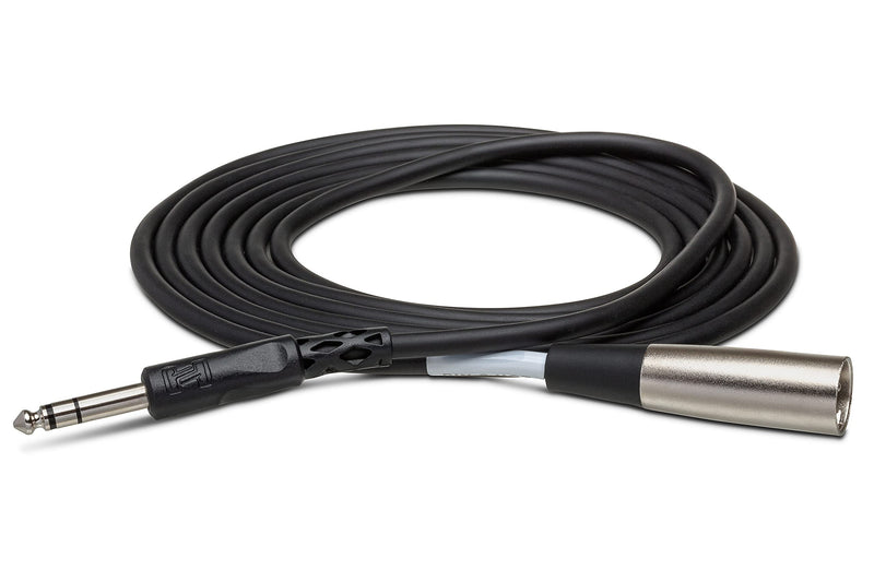 Hosa STX-120M Balanced Interconnect, 1/4 Inch TRS to XLR3M, 20 Feet
