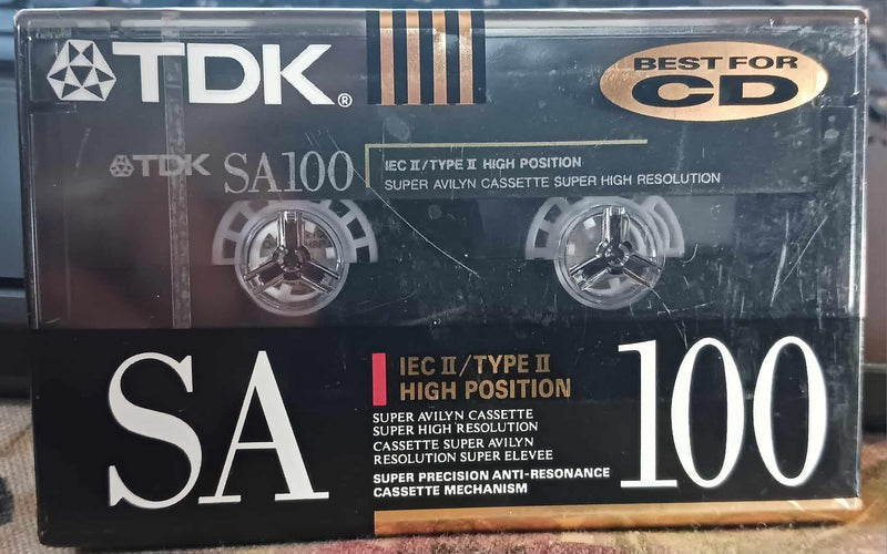 [AUSTRALIA] - TDK SA-100 IEC II/TYPE II High Bias 