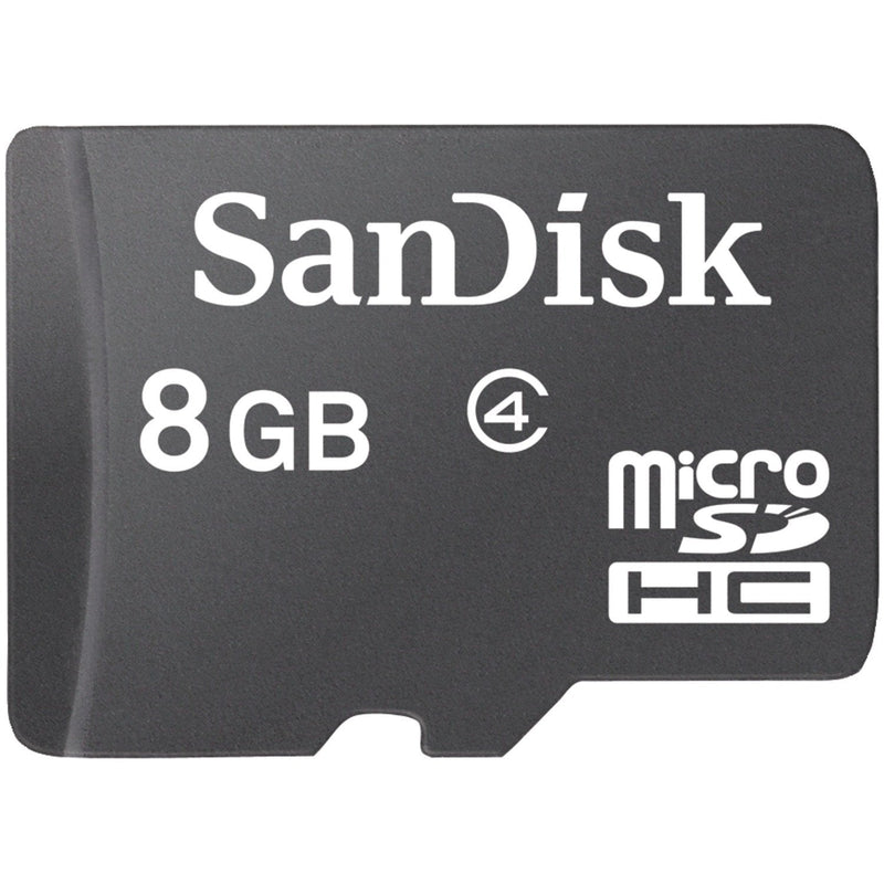 SanDisk 8GB MicroSDHC Card (SDSDQ 008G A11M) Standard Packaging