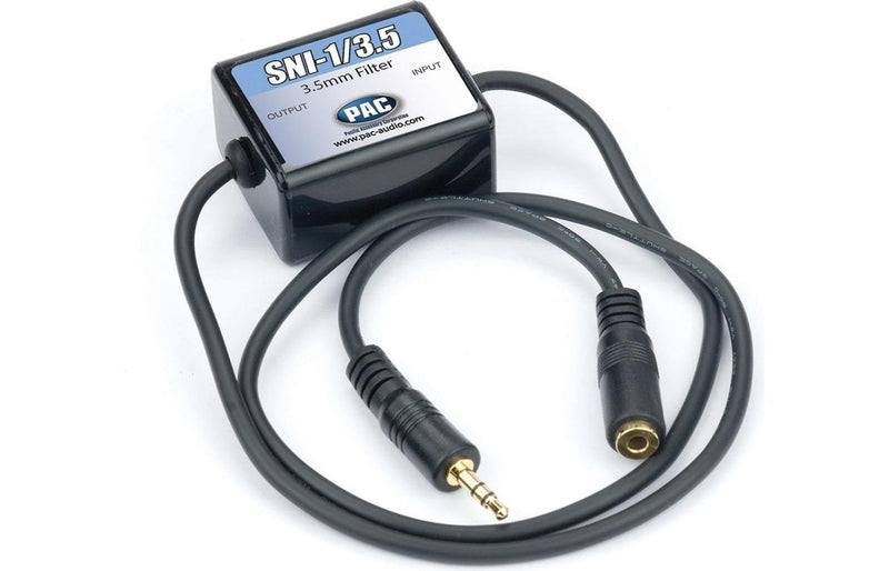 [AUSTRALIA] - PAC SNI-1/3.5 3.5-mm Ground Loop Noise Isolator Works with iPod/Zune/iRiver and Others , Black 