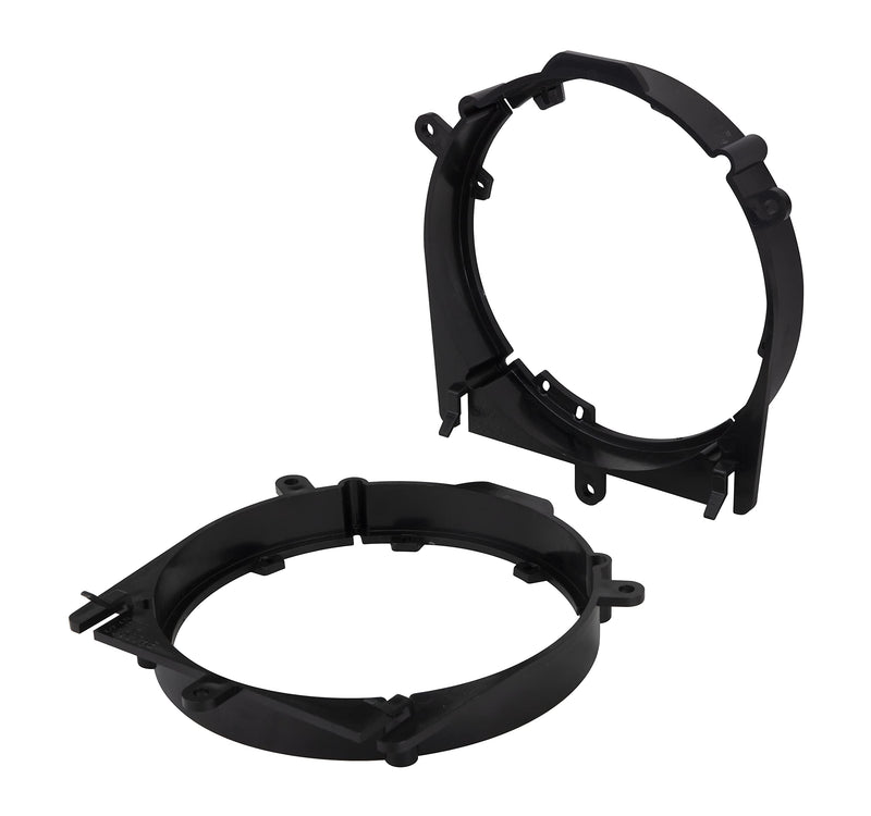 Scosche Select 2004 to 2012 Acura RL, 2007 to 2014 Honda Fit & 2006 to 2016 Honda Ridgeline 6.5” - 6.75” Speaker Adapters (1 Pair) SAHR6 Standard Packaging