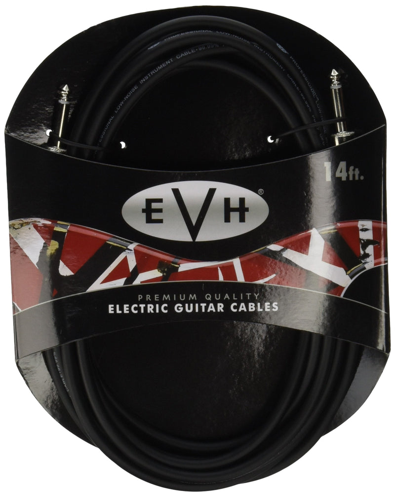 EVH Premium 14-Feet Oxygen Free Copper Instrument Cable with Two Straight-End Switchcraft Plugs