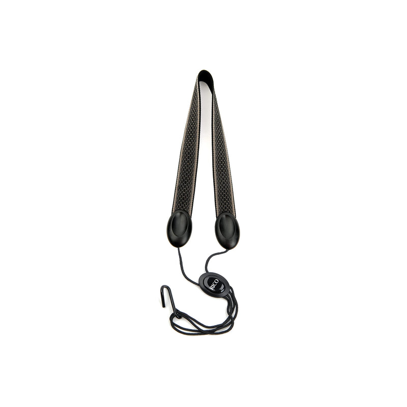 [AUSTRALIA] - D’Addario Woodwinds Saxophone Neck Strap - For Alto Saxophone & Soprano Saxophone - Sax Neck Strap - Gray Scales Soprano/Alto 
