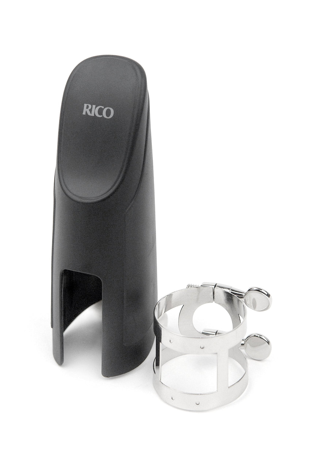 Rico Ligature & Cap, Baritone Sax, Nickel Plated Ligature & Cap Sets Tenor/Baritone Sax