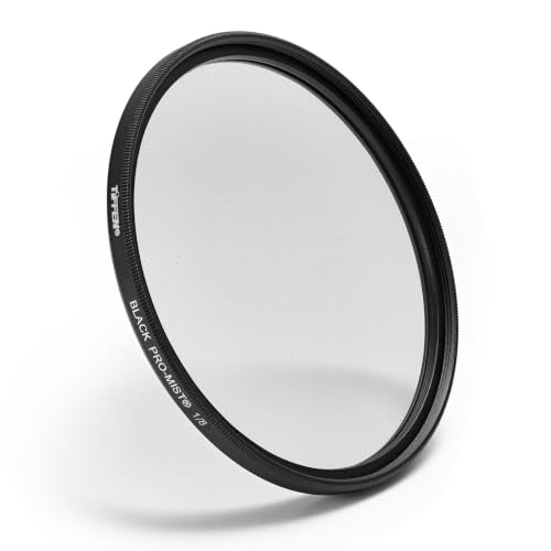 Tiffen 49mm Black Pro-Mist 1/8 Cinematic Diffusion Lens Filter Density 1/8