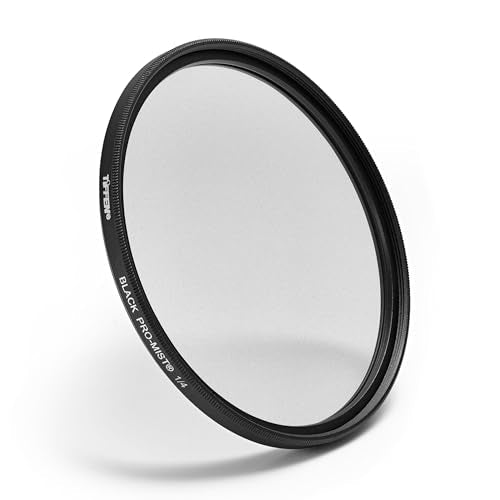 Tiffen 58mm Black Pro-Mist 1/4 Cinematic Diffusion Lens Filter Density 1/4