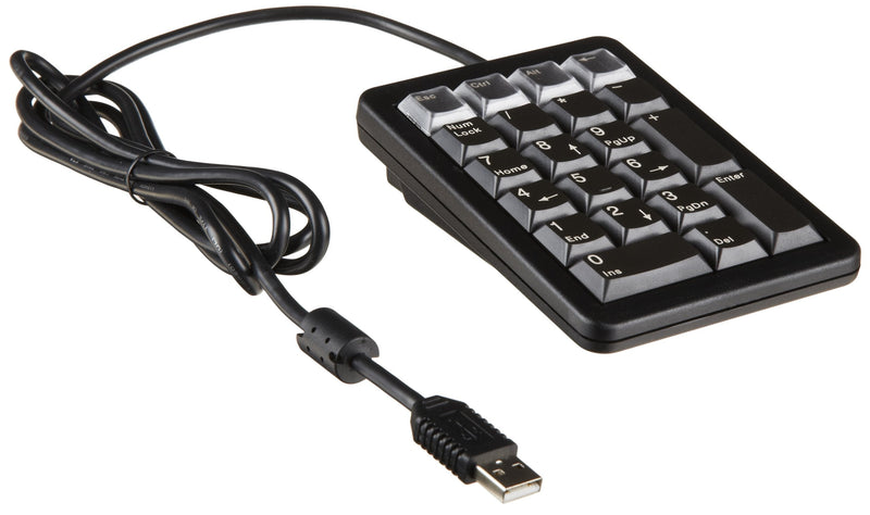 CHERRY Ultraslim Programmable Keypad, Black - 26 Keys - G84-4700LUCUS-2