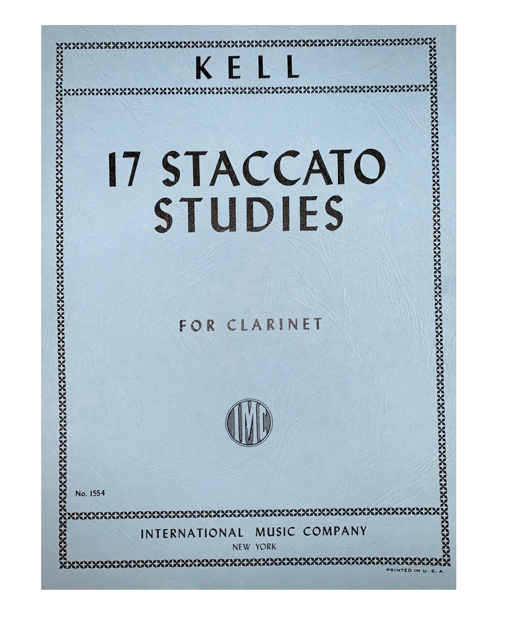 17 Staccato Studies for Clarinet