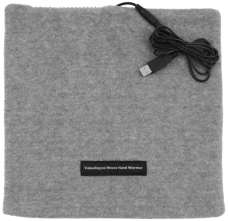 ValueRays USB Mouse Hand Warmer, USB Hand Warmer, Hand Warmer, Hand Warmer Pouch, Hand Warmer Blanket, Warm Mouse Pad, Heated Mouse Pad, Mouse Pad Warmer, Computer Mouse Cover, Infrared Heat Pad