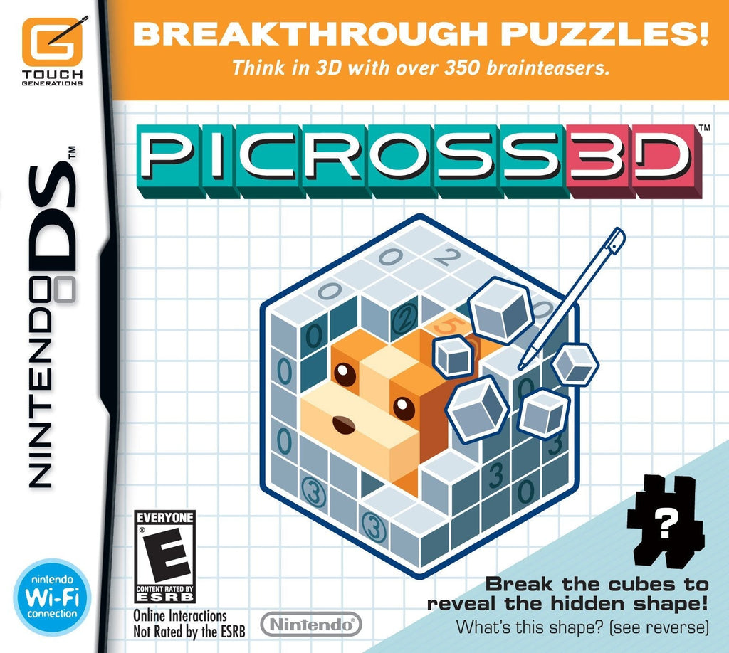 Picross 3D NDS - Nintendo DS - Nintendo DS