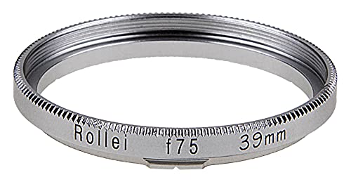 Fotodiox Step Ring, Bayonet II (Bay 2) - 39mm Filter Adapter for Rolleiflex Rollei TLRs with 75mm F3.5 Take Lens