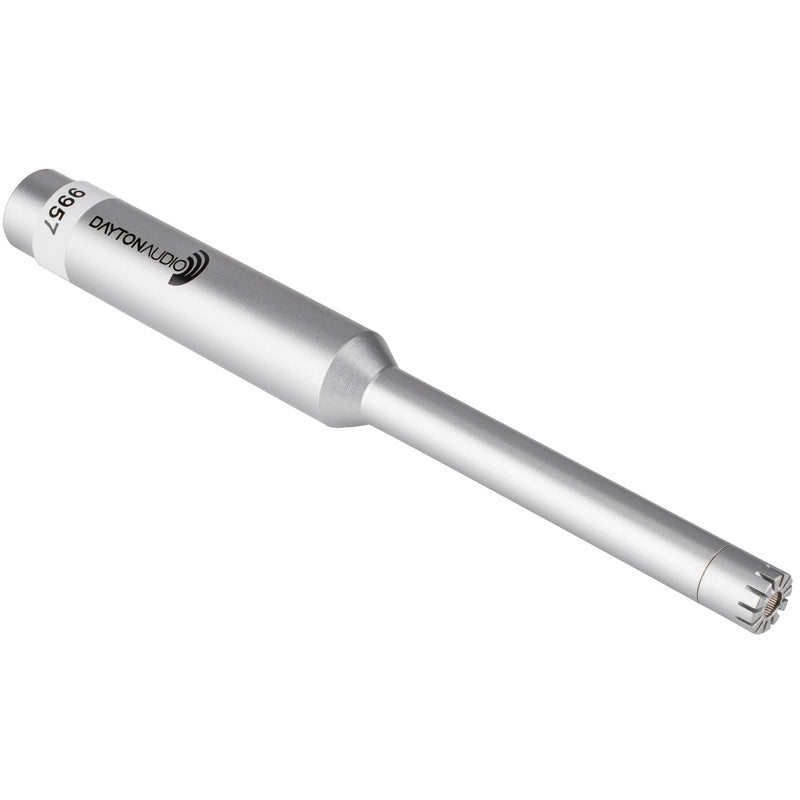 Dayton Audio EMM-6 Precision Omnidirectional Electret Condenser Microphone for Room Acoustic Analyzers and Audio Measurement Systems, Calibration Data File with Response Graph Included