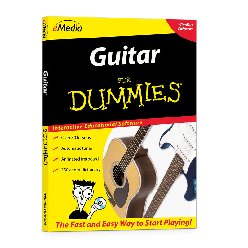 eMedia Guitar For Dummies PC/Mac Disc