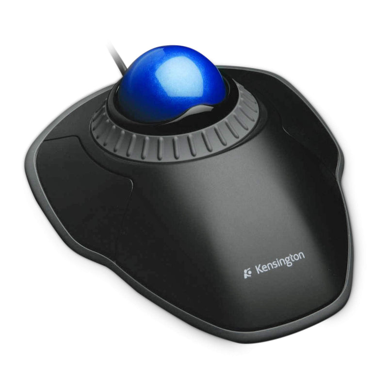 Kensington Orbit Trackball Mouse with Scroll Ring (K72337US) Black wired usb