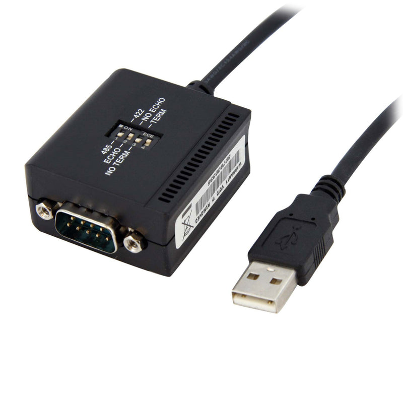 StarTech.com 6 ft Professional RS422/485 USB Serial Cable Adapter w/ COM Retention (ICUSB422)