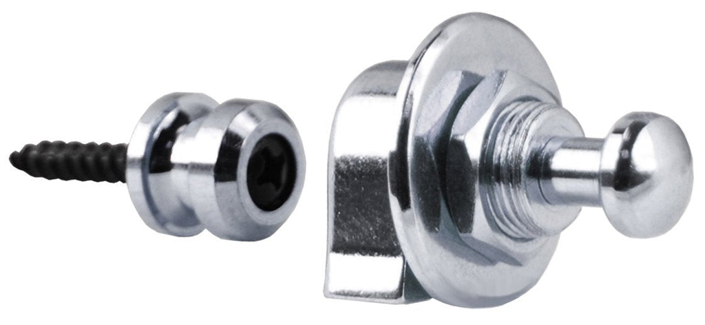 Grover Chrome Strap Lock (GP800C) Silver