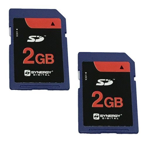Canon Powershot A620 Digital Camera Memory Card 2x 2GB Standard Secure Digital (SD) Memory Card (1 Twin Pack)