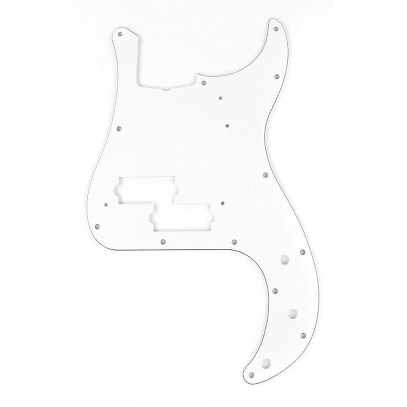 [AUSTRALIA] - Fender Precision Bass Pickguard, 13 Hole, White, 3-Ply 
