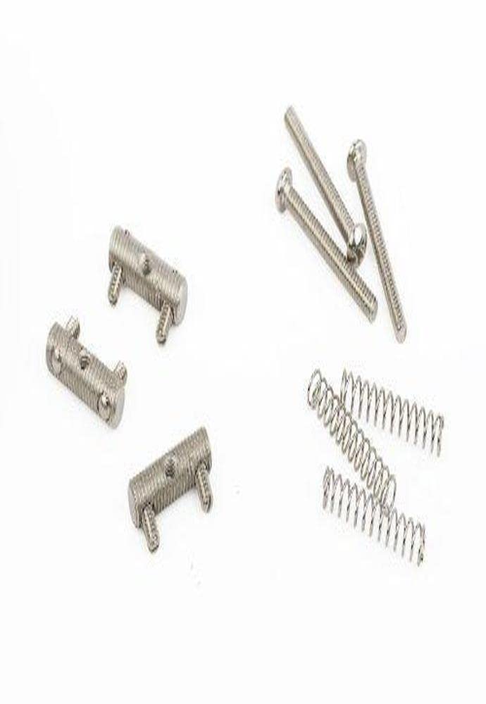 [AUSTRALIA] - Fender American Vintage Telecaster Threaded Bridge Saddles, Nickel 