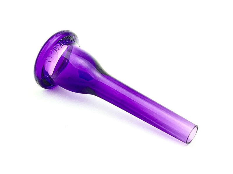 [AUSTRALIA] - KELLY-MC - Medium-Cup French Horn Lexan-Mouthpiece - Crystal-Purple 