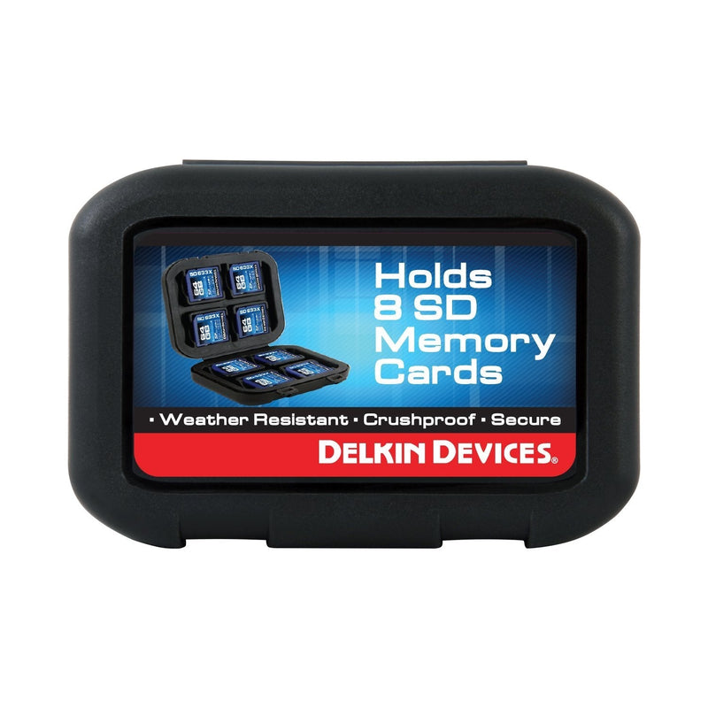 Delkin Secure Digital (SD) 8 Card Carrying Case DDACC-SD8 SD Memory Tote