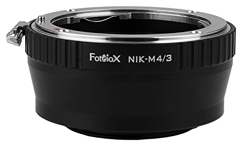 Fotodiox Nikon Nikkor F Mount D/SLR Lens to Micro Four Thirds (MFT) Mount Mirrorless Camera Body Adapter