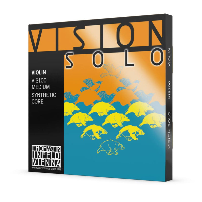 Thomastik-Infeld Vision Solo Violin Set - 4/4 Scale - No. VIS100 Nylon