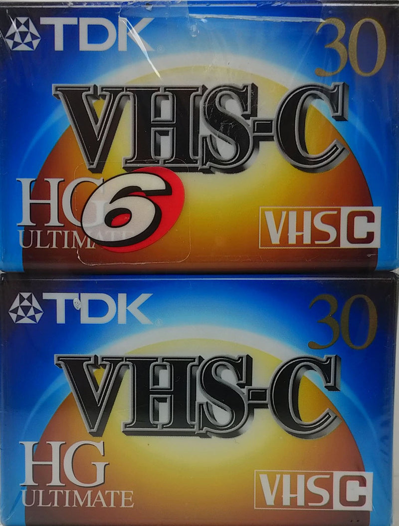 TDK 30 Minute Vhs-c Hg Ulitimate 214777 Ep Sp