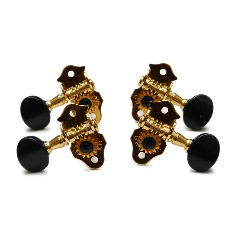 [AUSTRALIA] - Grover Sta-Tite Geared Ukulele Tuning Pegs - Gold, Set of 4 (Model 00734-00060971) 