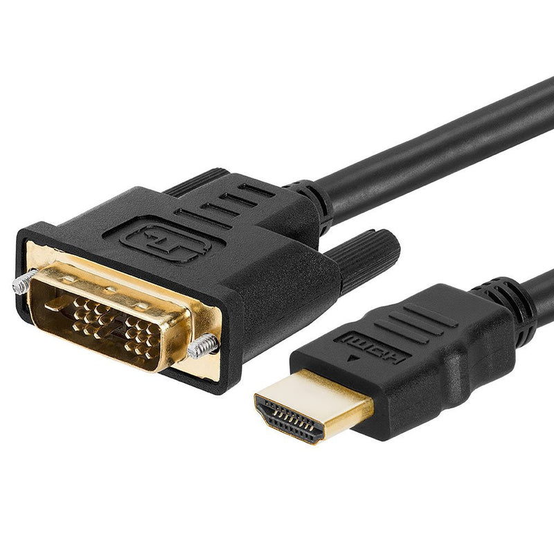 [AUSTRALIA] - Cmple - HDMI to DVI Adapter Cable Bi Directional High Speed Monitor Cable for PC Laptop HDTV Projector - 15 feet 