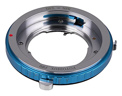 Fotodiox Lens Mount Adapter - Compatible with Voigtländer Bessamatic/Ultramatic Mount SLR Lenses to Nikon F Mount D/SLR Cameras DKL