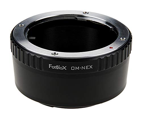 Fotodiox Lens Mount Adapter, Olympus OM Zuiko Lens to Sony Alpha Nex E-Mount Camera Adapter, Olympus OM 35mm, (OM35-SnyE) Standard