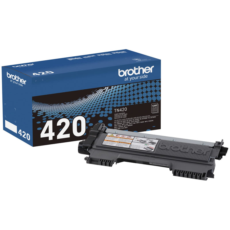 Brother Genuine TN420 Mono Laser Toner Cartridge TN-420 Toner