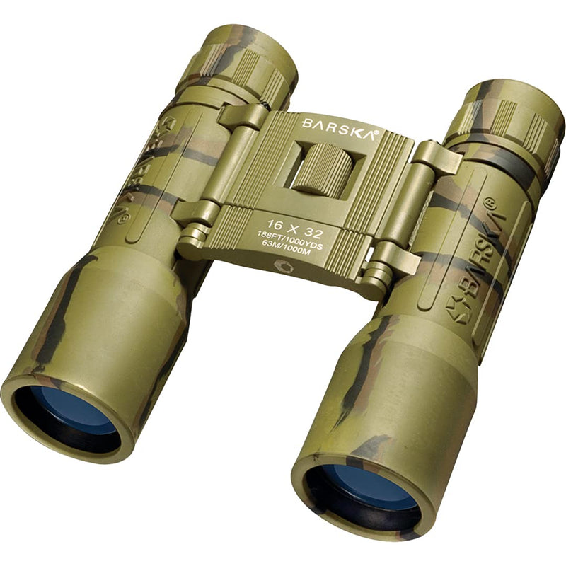 [AUSTRALIA] - Barska Lucid View 16x32 Camo Compact Binoculars for Outdoor Travel Hunting Hiking Events 