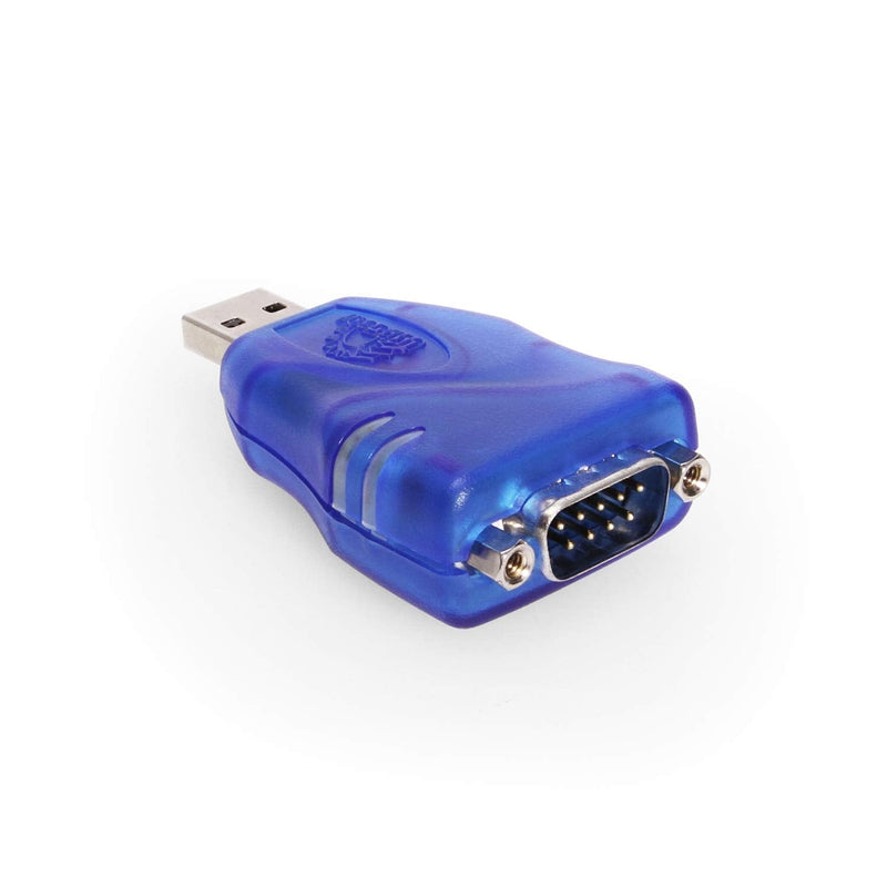 USBGear Mini USB 2.0 to RS-232 DB-9 Serial Adapter w/ 10kV Surge Protection