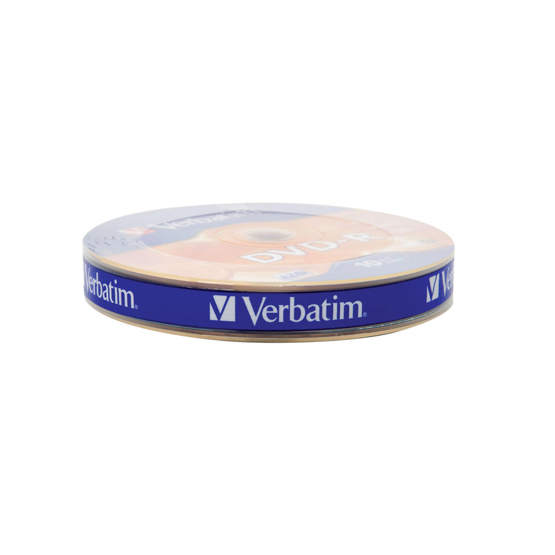 [AUSTRALIA] - Verbatim DVD-R Blank Discs AZO Dye 4.7GB 16X Recordable Disc - 10 Pack Wrap Silver 10pk Wrap Standard Packaging 