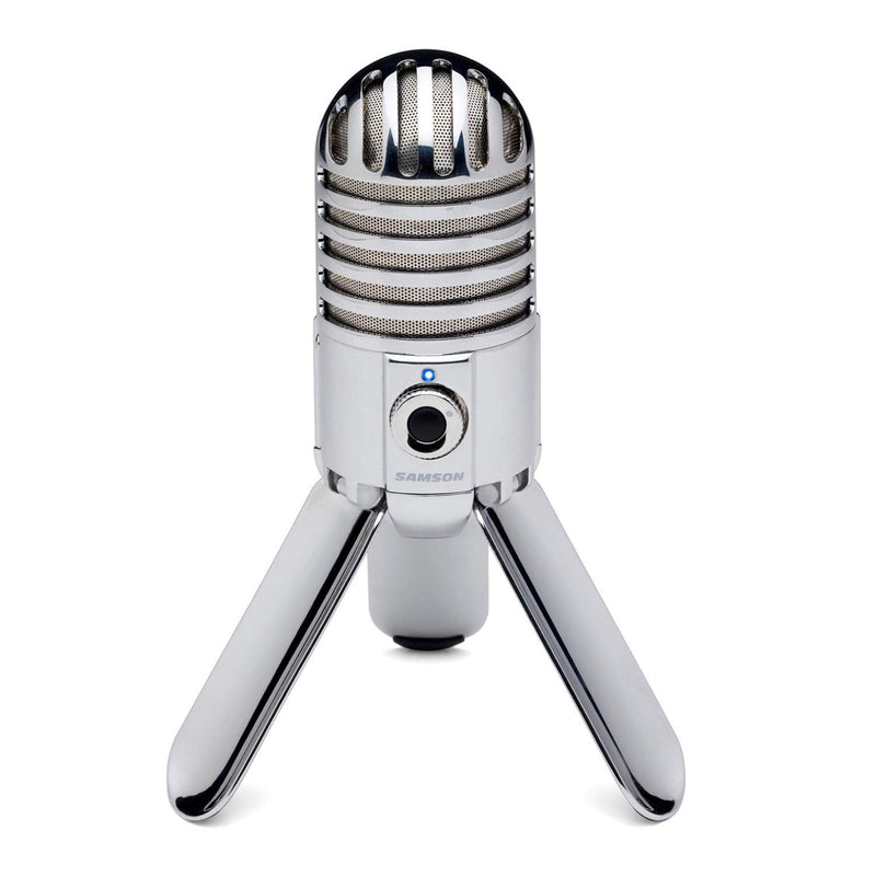 Samson Meteor USB Microphone (Silver) Silver Single