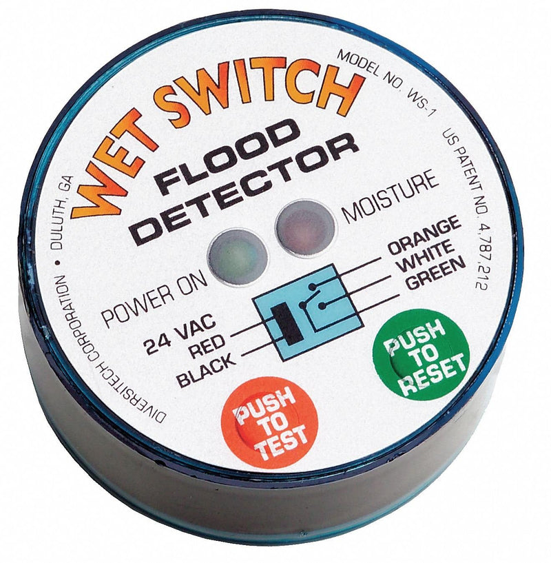 [AUSTRALIA] - Diversitech Wet Switch Flood Detector, 8" x 1.55" x 9.6" (WS-1) 
