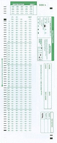 TEST-881E  881 E Compatible Testing Forms (25 Sheet Pack)