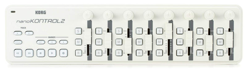 Korg, 1-Key Midi Controller (NANOKON2WH),White Slim-Line USB Controller