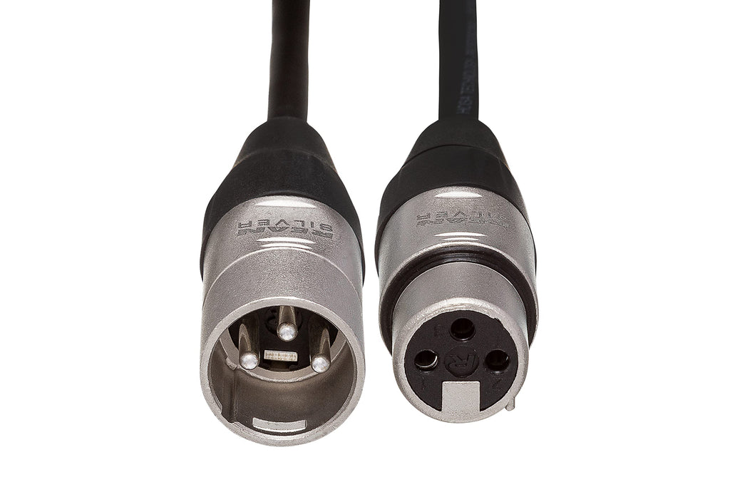 Hosa HXX-010 REAN XLR3F to XLR3M Pro Balanced Interconnect Cable, 10 feet