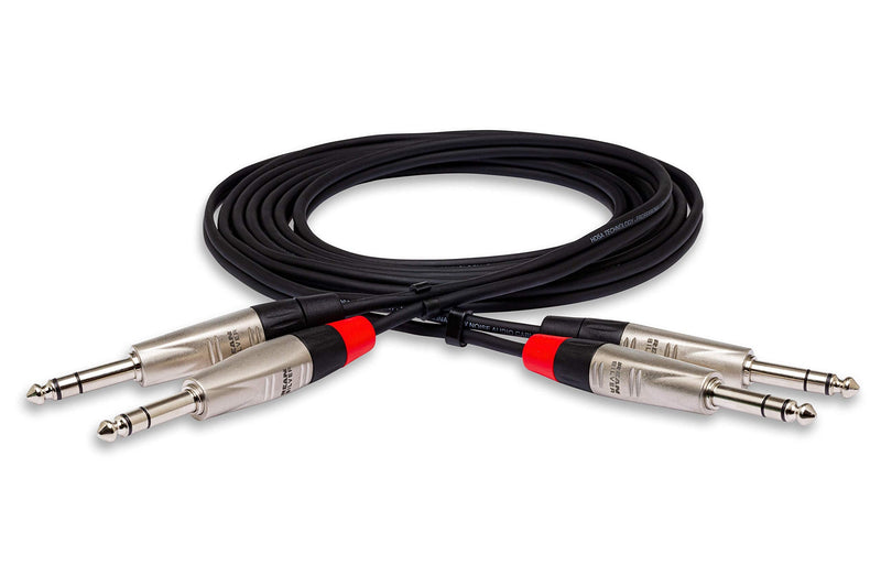 Hosa HSS-020X2 Pro Stereo Interconnect Cable - 20 Foot