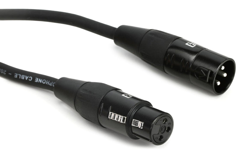 [AUSTRALIA] - Hosa HMIC-025 REAN XLR3F to XLR3M Pro Microphone Cable, 25 Feet 