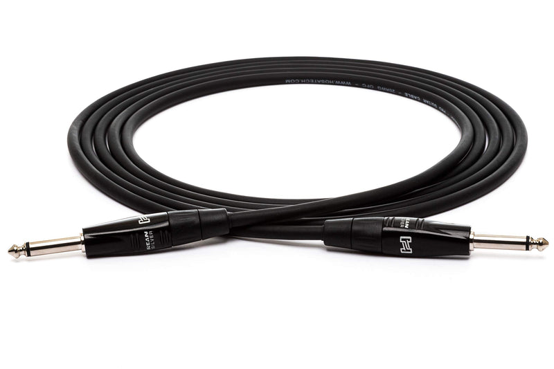 Hosa HGTR-015 Pro Guitar Cable, REAN Straight to Same, 15 Feet SS