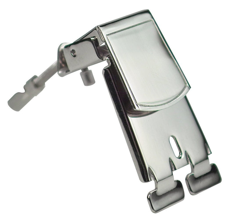 Golden Gate P-118 Old Presto Style Banjo Tailpiece - Nickel