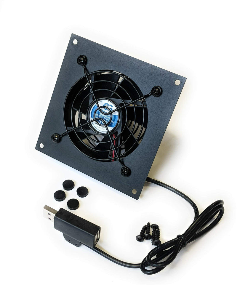 Coolerguys USB Powered Cooling Fan Kits (Single 80mm) Single 80mm